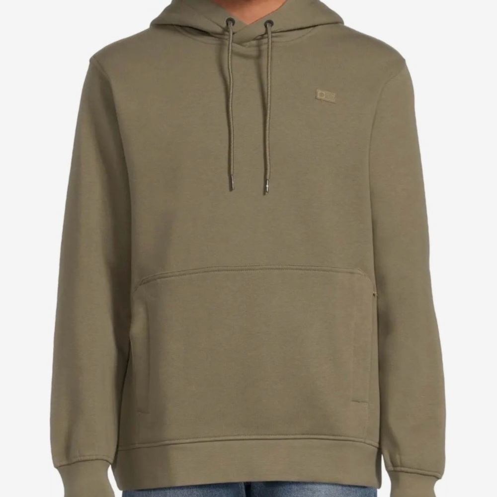 Salty Crew Long Range Tech Fleece Hoodie | Olive | Size M | NWT